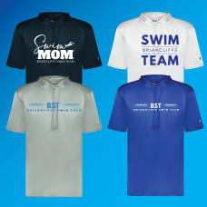 Briarcliffe Swim TEAM Short Sleeve Hoodie Briarcliffe Swim TEAM Short Sleeve Hoodie